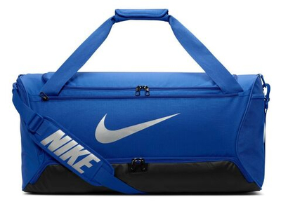 Сумка спортивная Nike Brasilia 9.5 Training Duffel Bag - game royal/black/metallic silver