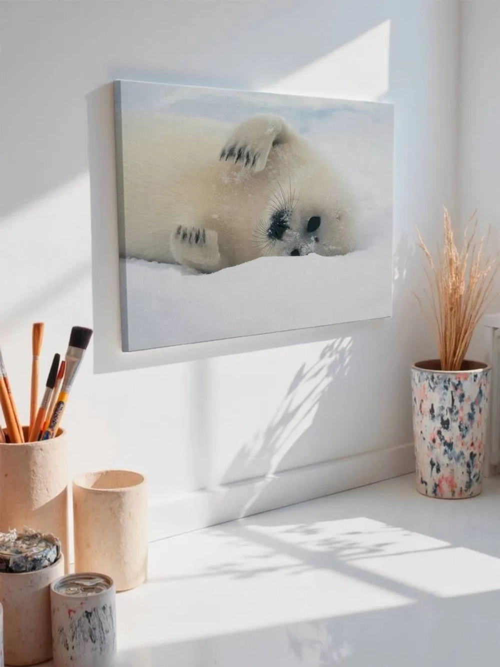 Картина на стену 40 X 50 Тюлень