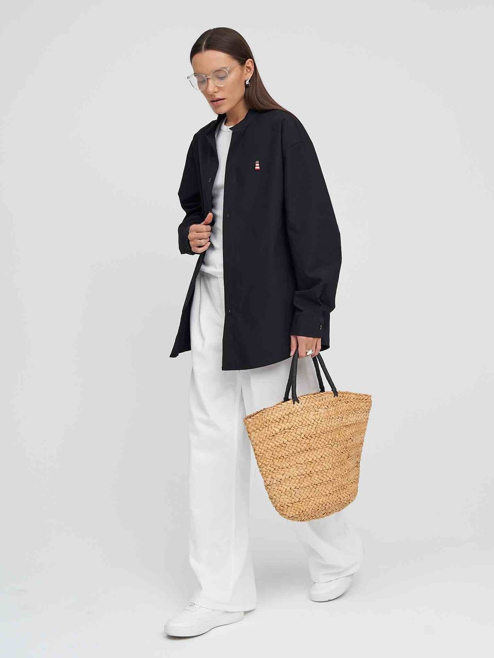 Купить Рубашка Kefirmaykifer Маяк черная Рубашка Kefirmaykifer Маяк черная