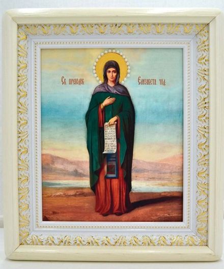Икона Елизаветы Константинопольской ручной работы.