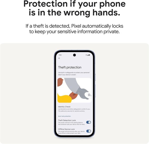 Смартфон Google Pixel 9a 8/256 ГБ Бежевый | Porcelain (USA, Global)