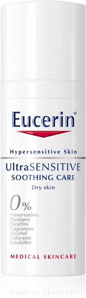 Eucerin успокаивающий крем для сухой кожи UltraSENSITIVE