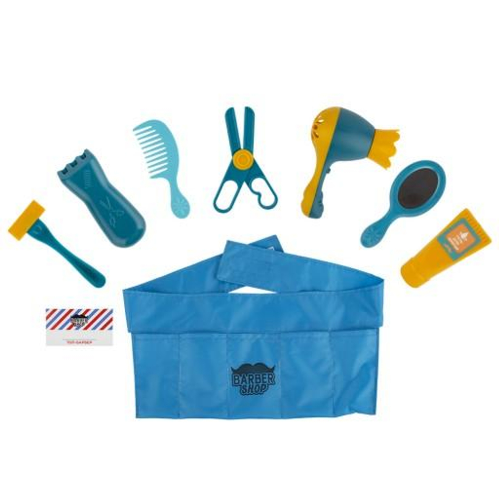 Игровой набор "Барбершоп" 9 предм. (Совтехстром)