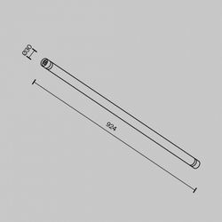 Модульный светильник Maytoni Larc C148CL-L900-13W3K-B