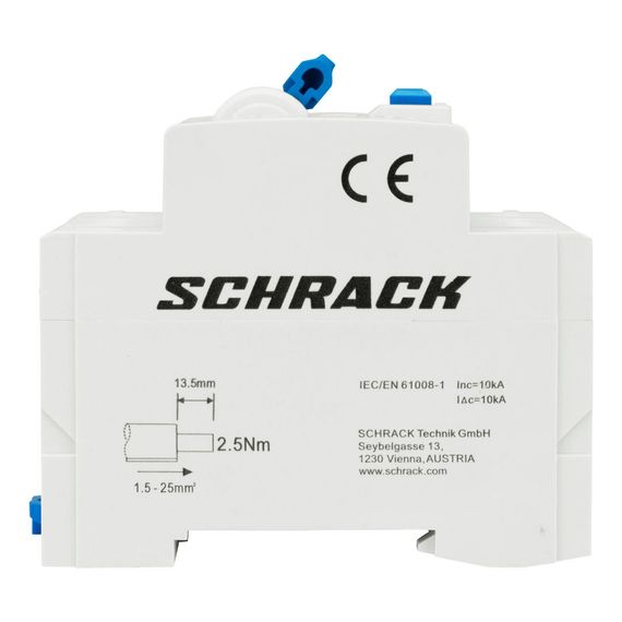 УЗО Schrack Technik 4P 63A 300mA тип A S (селективный) 10kA Amparo AR066130-- (ВДТ)