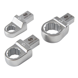 KING TONY (345104D08MR) Динамометрический ключ 9х12 мм, 10-60 Нм, "FIT", с набором насадок 10-17 мм, кейс