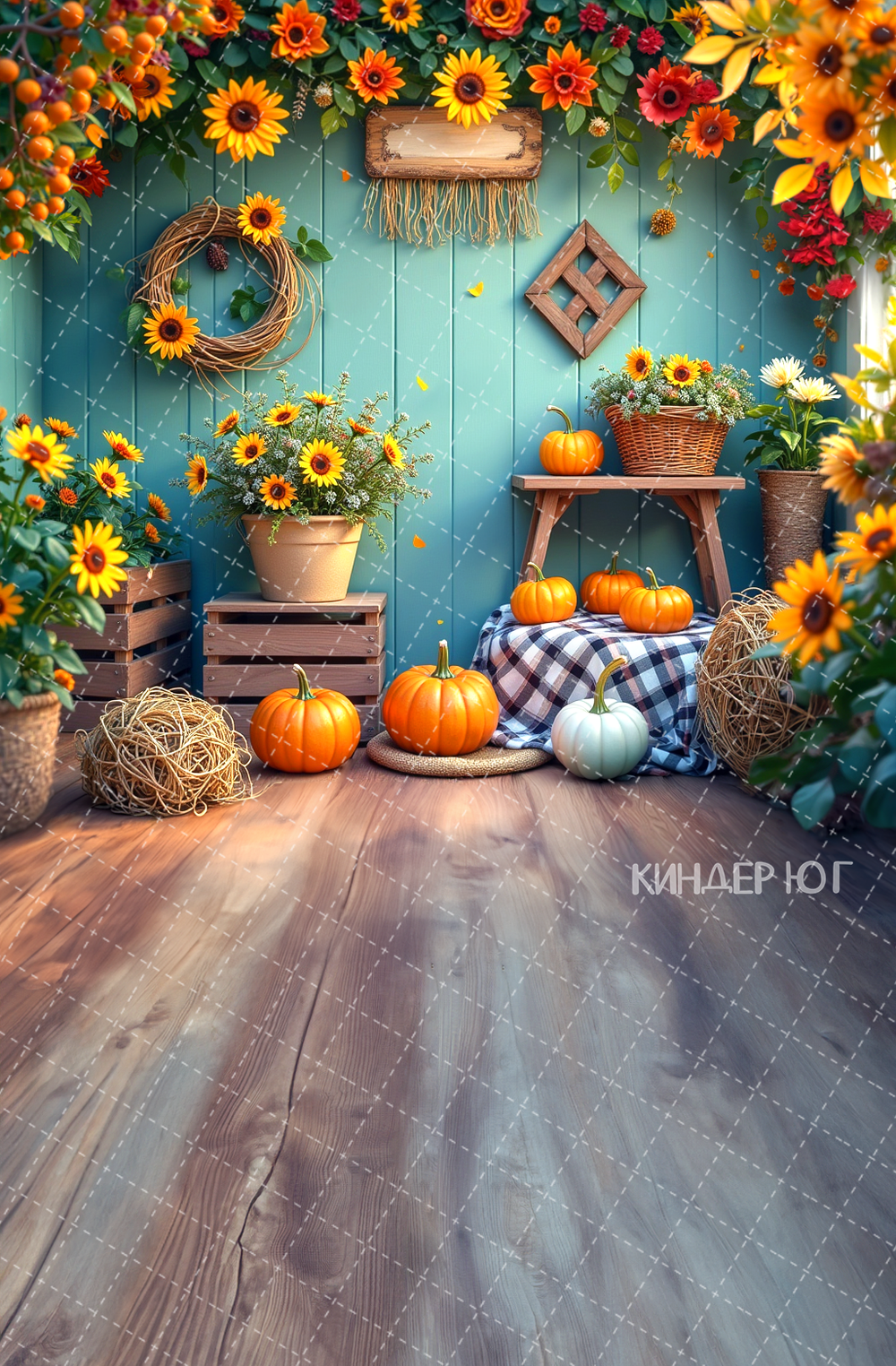 Фотофон "Осенняя композиция" арт. ФФ906-32