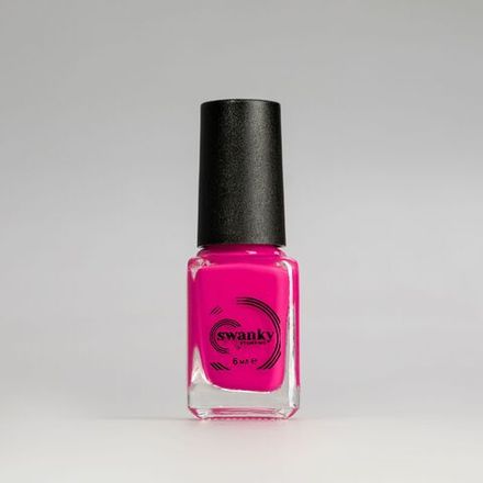 Swanky Stamping Лак для стемпинга S22 неоновая маджента, 6мл