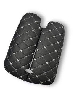 Чехлы на козырьки Лада Гранта, Калина, Датсун(белая Бабочка)