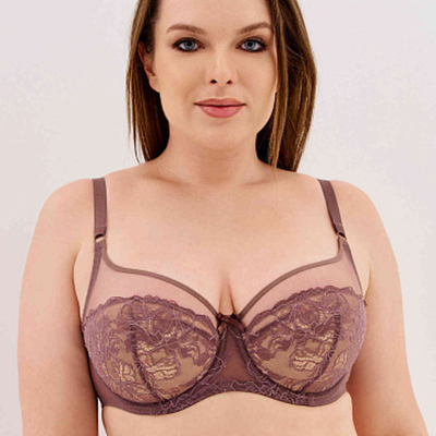 Бюстгальтер Полупоролоновая чашка ЛЕСННОЙОРЕХ/НЮД Прибалтика
