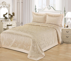 Покрывало 240х260 Sofi De MarkO Мурена молоко