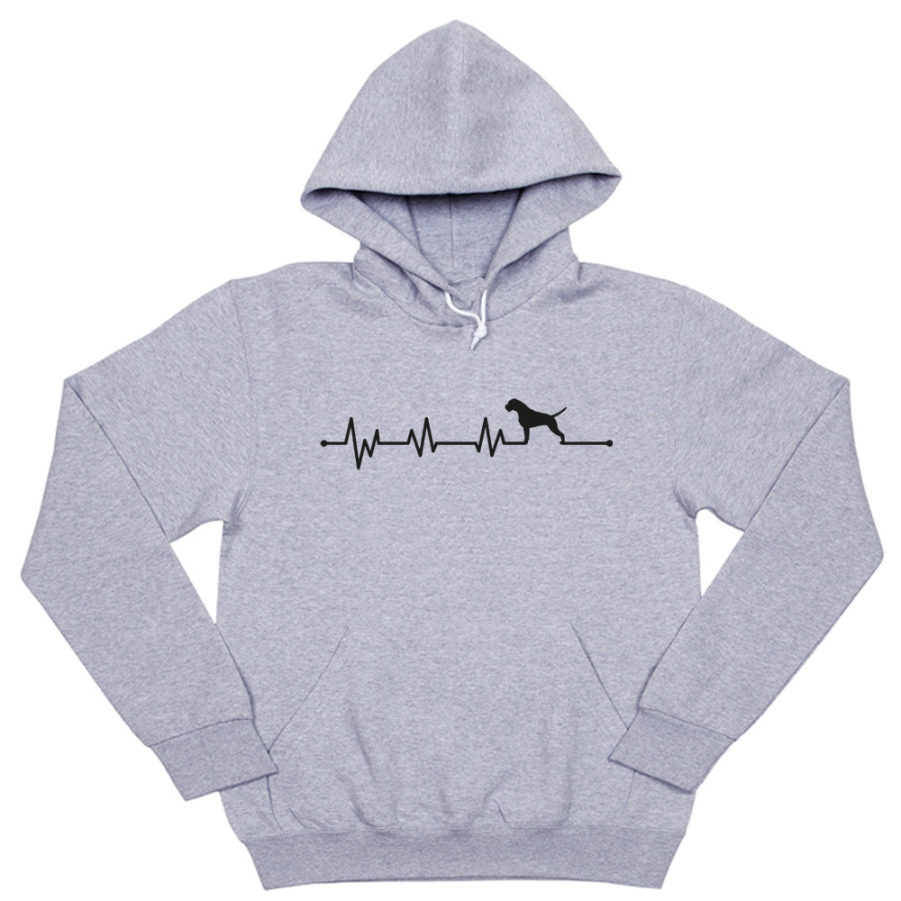 Толстовка "Боксер - сердечный ритм"