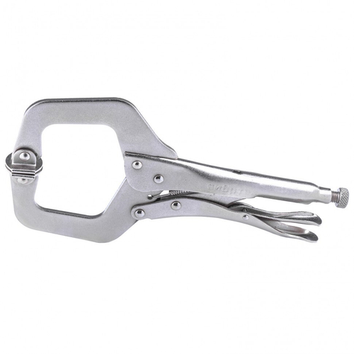 18426 Зажим ручной, полукруглый захват, 270 мм//Сибртех