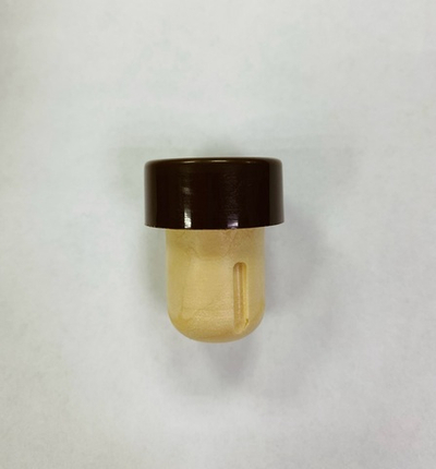 Пробка  КАМЮ полимерная 28х19,4мм коричневая шляпка