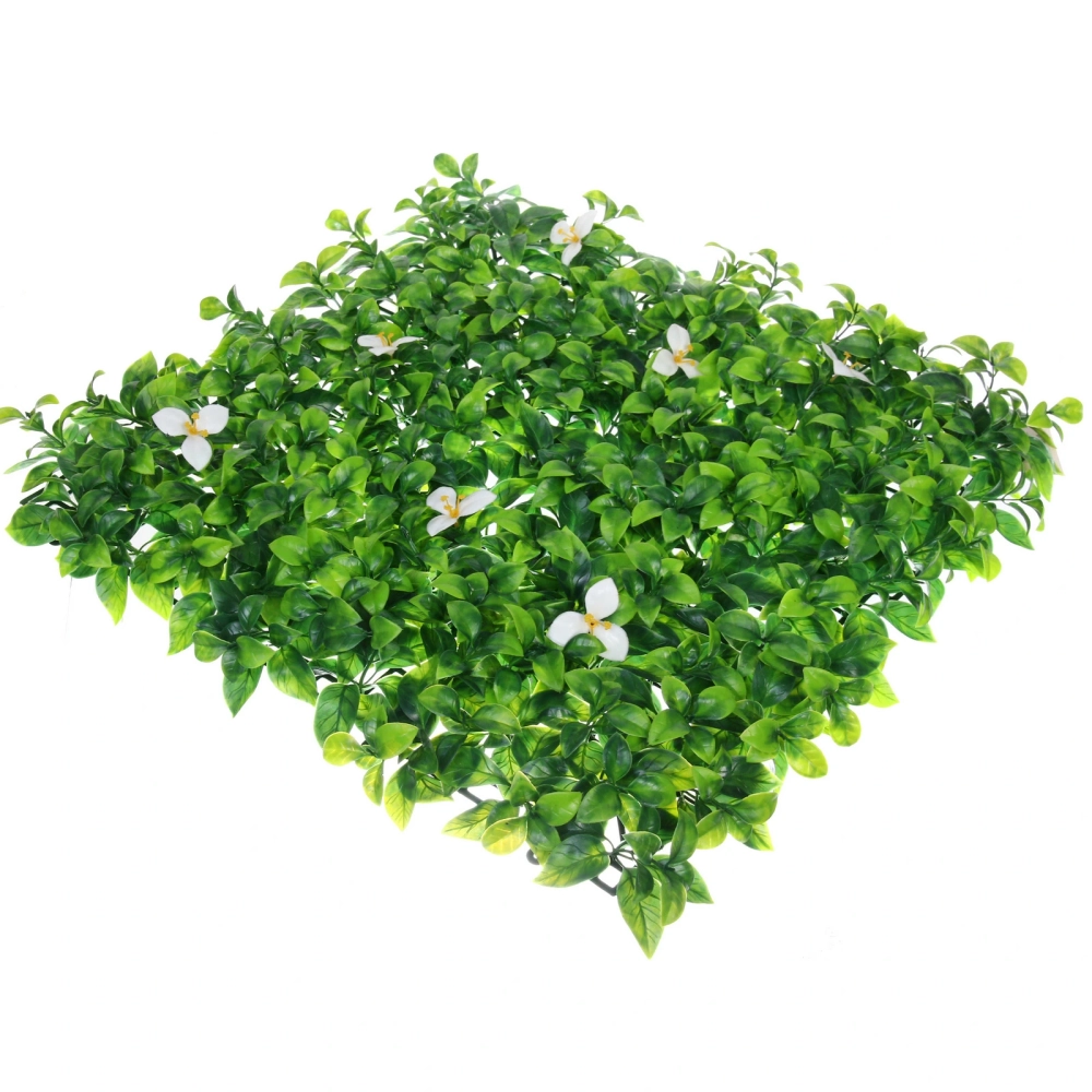 Трава искусственная «Green garden» 50*50см трава с цветами
