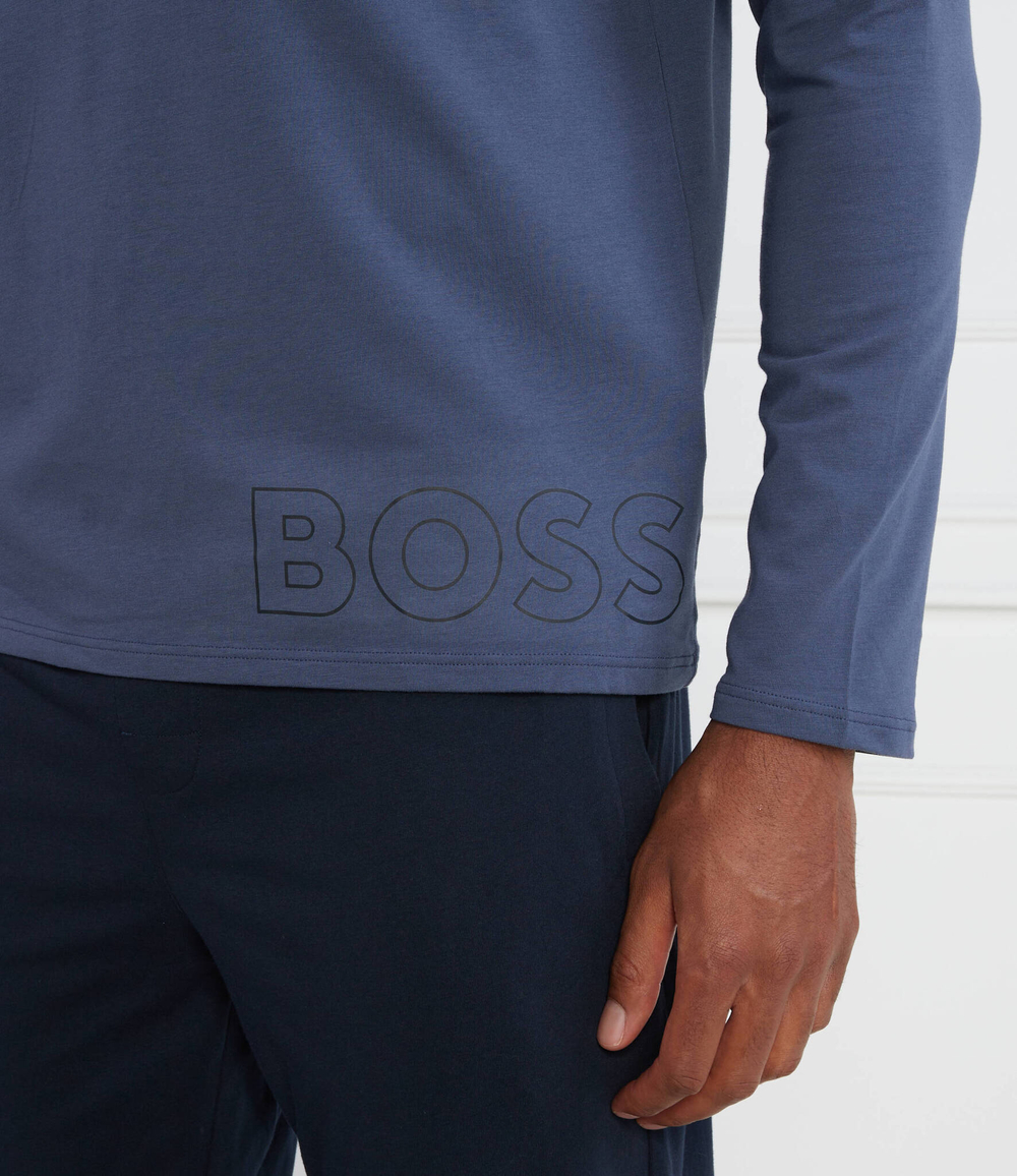 Худи Identity BOSS BLACK - голубой(50481200)