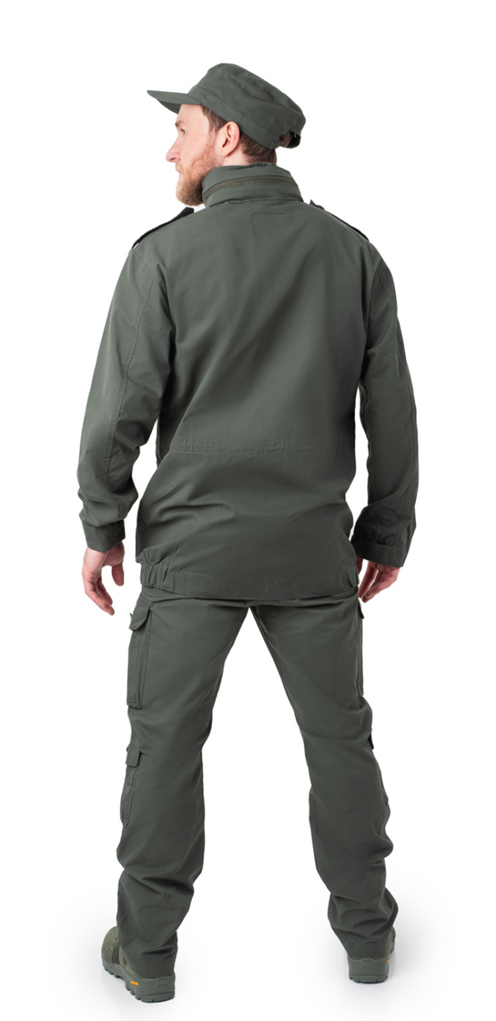 Летний мужской костюм Novatex Патриот +10 (хлопок) Олива