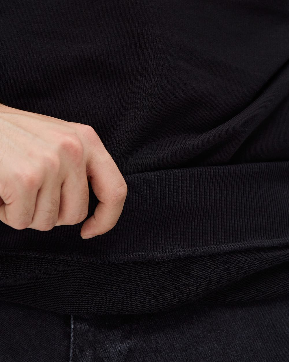 Толстовка Anteater Crewneck CamoLogo черная