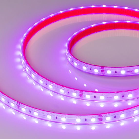 Светодиодная влагозащищенная лента Arlight 14,4W/m 60LED/m 5060SMD разноцветная 50M RTW-PS-B60-12mm 24V RGB 024587(2)