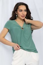 Блуза Луизиана (фисташковая) Б13238-19М LT Collection