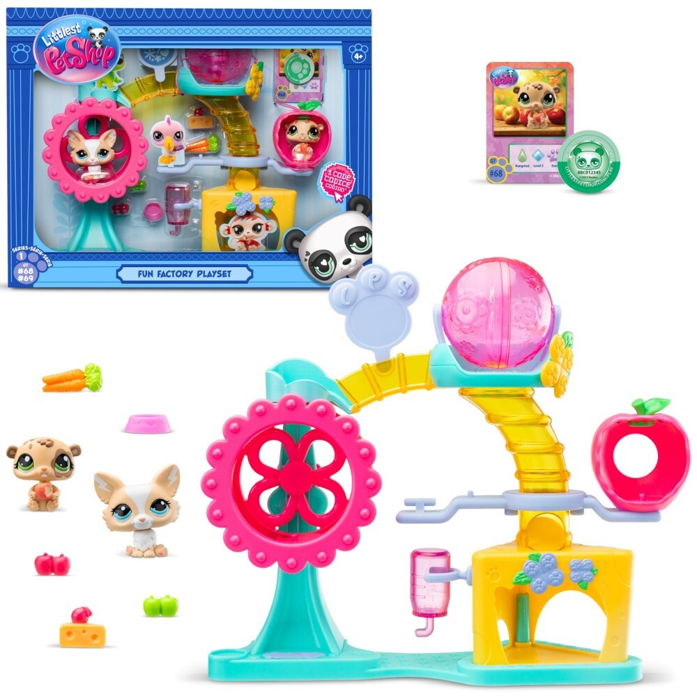 Littlest Pet Shop - Веселая фабрика Набор Карусель + 2 фигурки LPS00519 / артикул   LPS00519  / GTIN 885561005196
