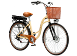 Электровелосипед 27.5" TIMETRY D905 7ск. 36V 10.4AH  бежевый