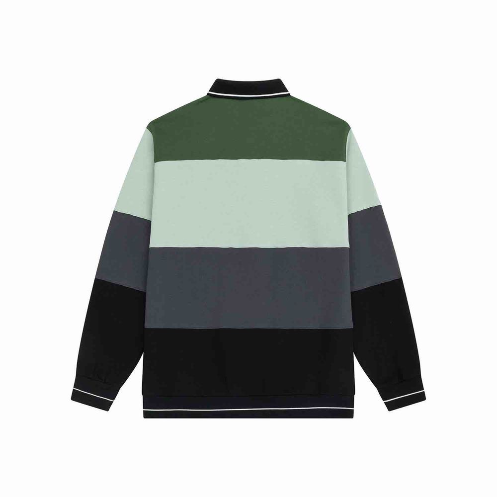 Толстовка Ymkashix Four Stripes зеленый/фисташковый/серый/черный