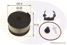 COMLINE - EFF358D-CML - Fuel Filter