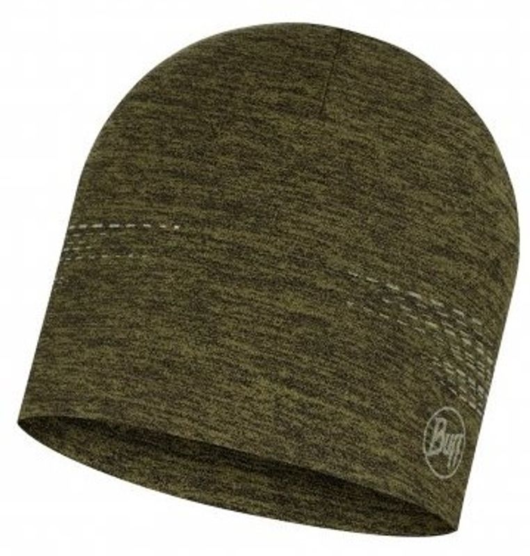 Спортивная шапочка со светоотражающими нитями Buff Hat Dryflx R_Khaki Фото 1