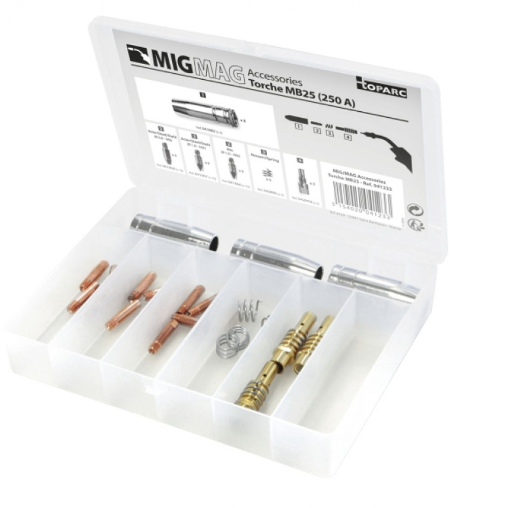 Набор расходных материалов для горелки RedHotDot MIG 250 А
