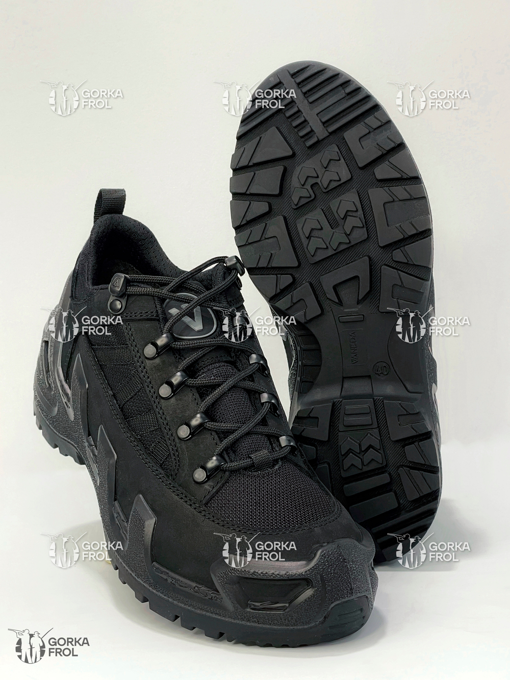 Ботинки тактические Vaneda V-Clutch Pro Низкие черные летние