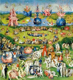 pr-JB21 Фрагмент триптиха «Сад земных наслаждений» И.Босх (Museum.Parastone)