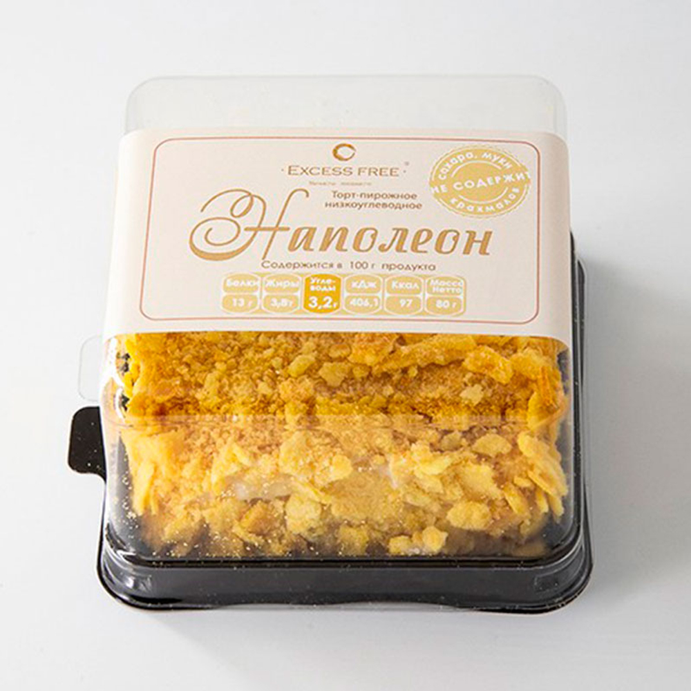 Excess Free Торт-пирожное "Наполеон" (80 гр.)