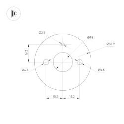 Светильник SP-VINCI-S600x55-7W Day4000 (WH, 110 deg, 230V) (Arlight, IP20 Металл, 3 года) 035682