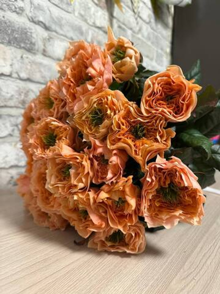 Букет из 19 шт 60см - персикового цвета