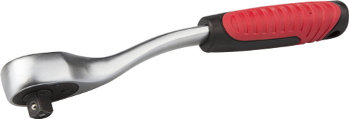 Трещотка для торцовых головок ЗУБР ″ЭКСПЕРТ″ (3/8″), Cr-V, 72 зубца, хроматированное покрытие, быстрый сброс