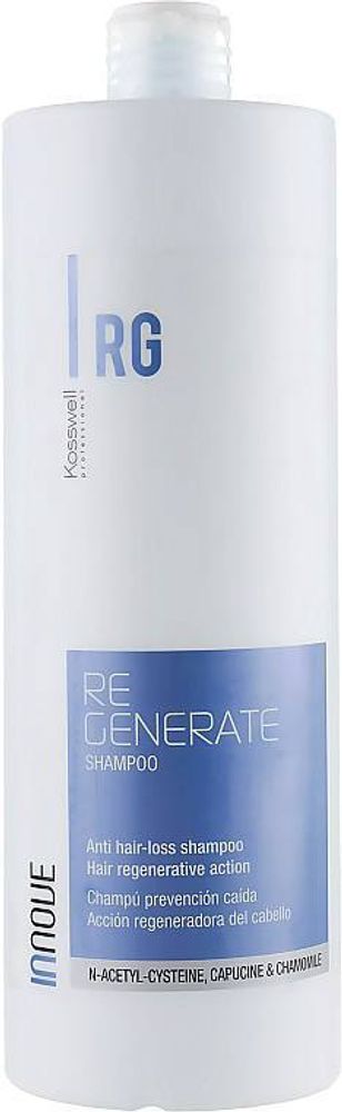 Kosswell Professional Шампунь укрепляющий Regenerate Shampoo, 500 мл