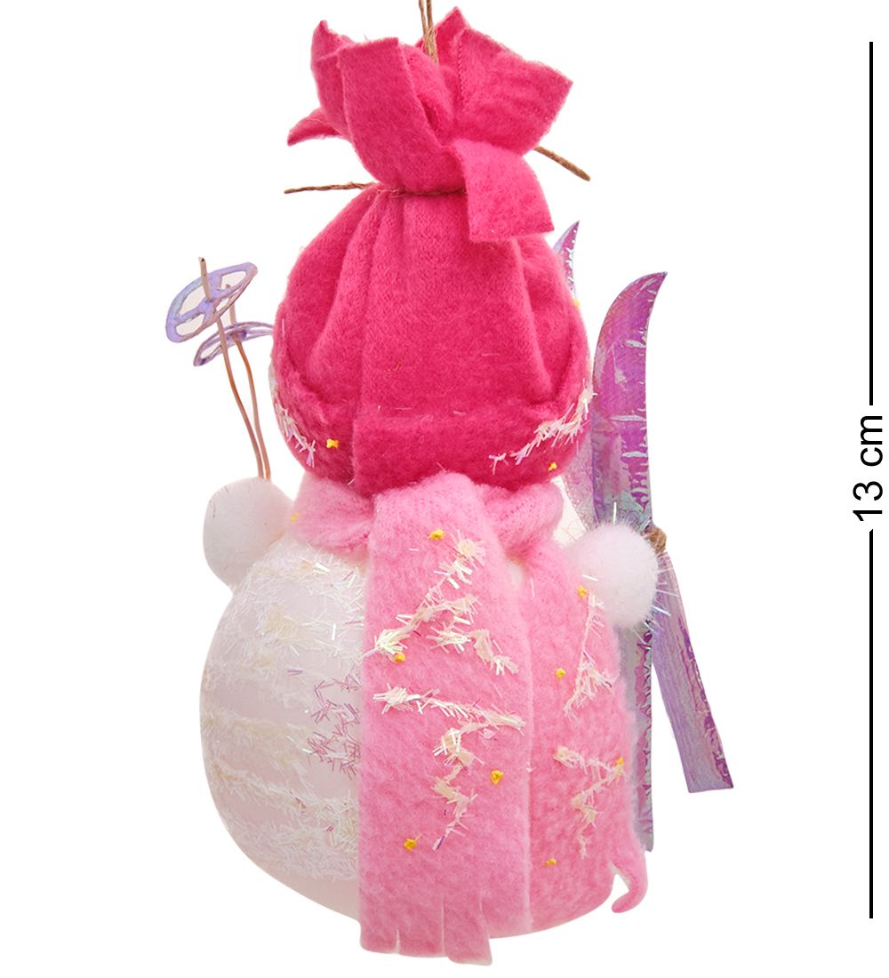 Элита НФ-780/5 Фигурка «Снеговик с лыжами» ёлочное украшение