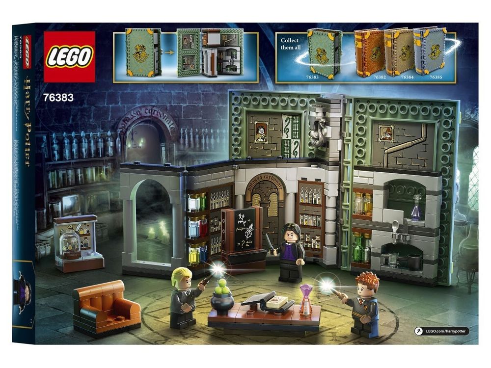 Конструктор LEGO Harry Potter 76383 Учёба в Хогвартсе: Урок зельеварения