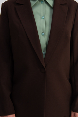 Жакет женский 4548зпа, Шоколадный #513Шок044548зпа