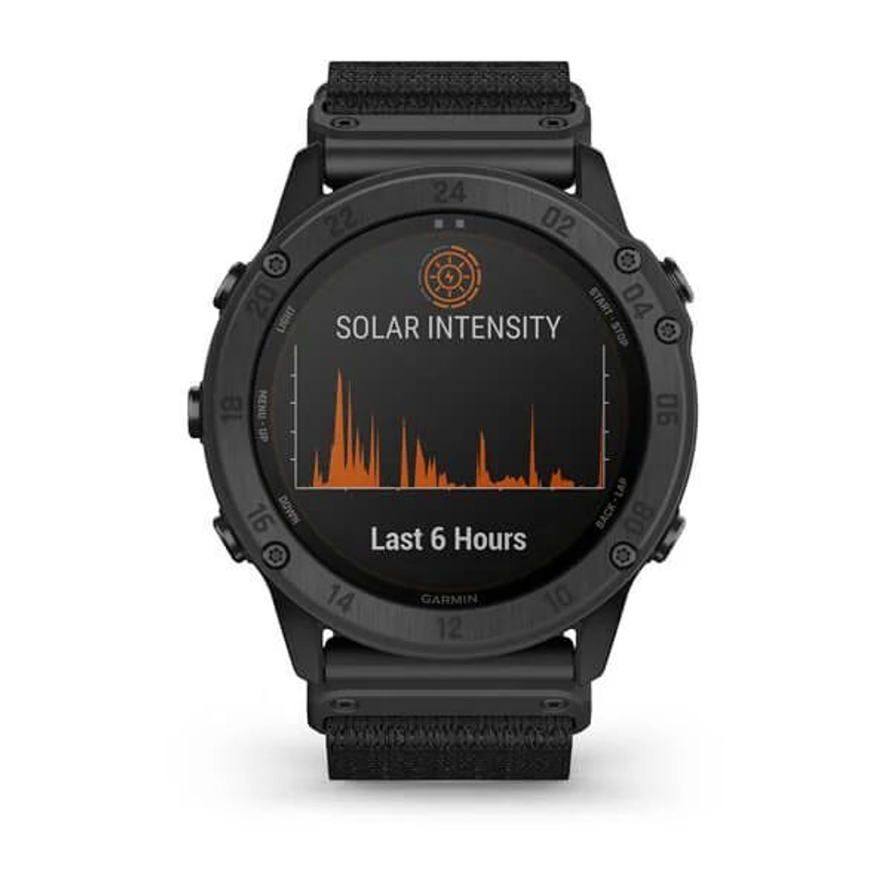 Смарт-часы GARMIN  TACTIX Delta Solar Ballistics черный DLC с нейлоновым ремешком, 010-02357-51