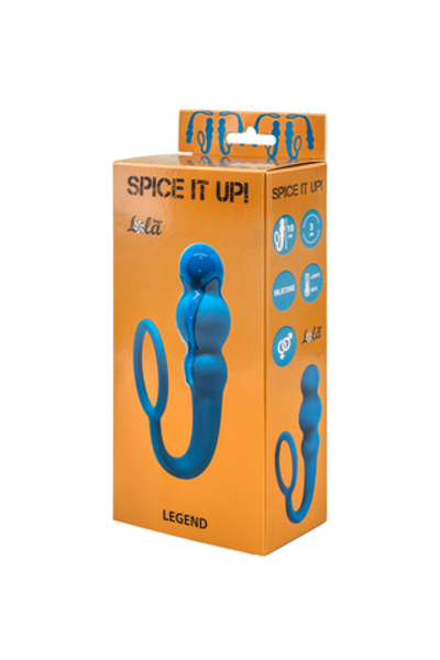 Анальная пробка Spice it up Legend Aquamarine 8001-03Lola