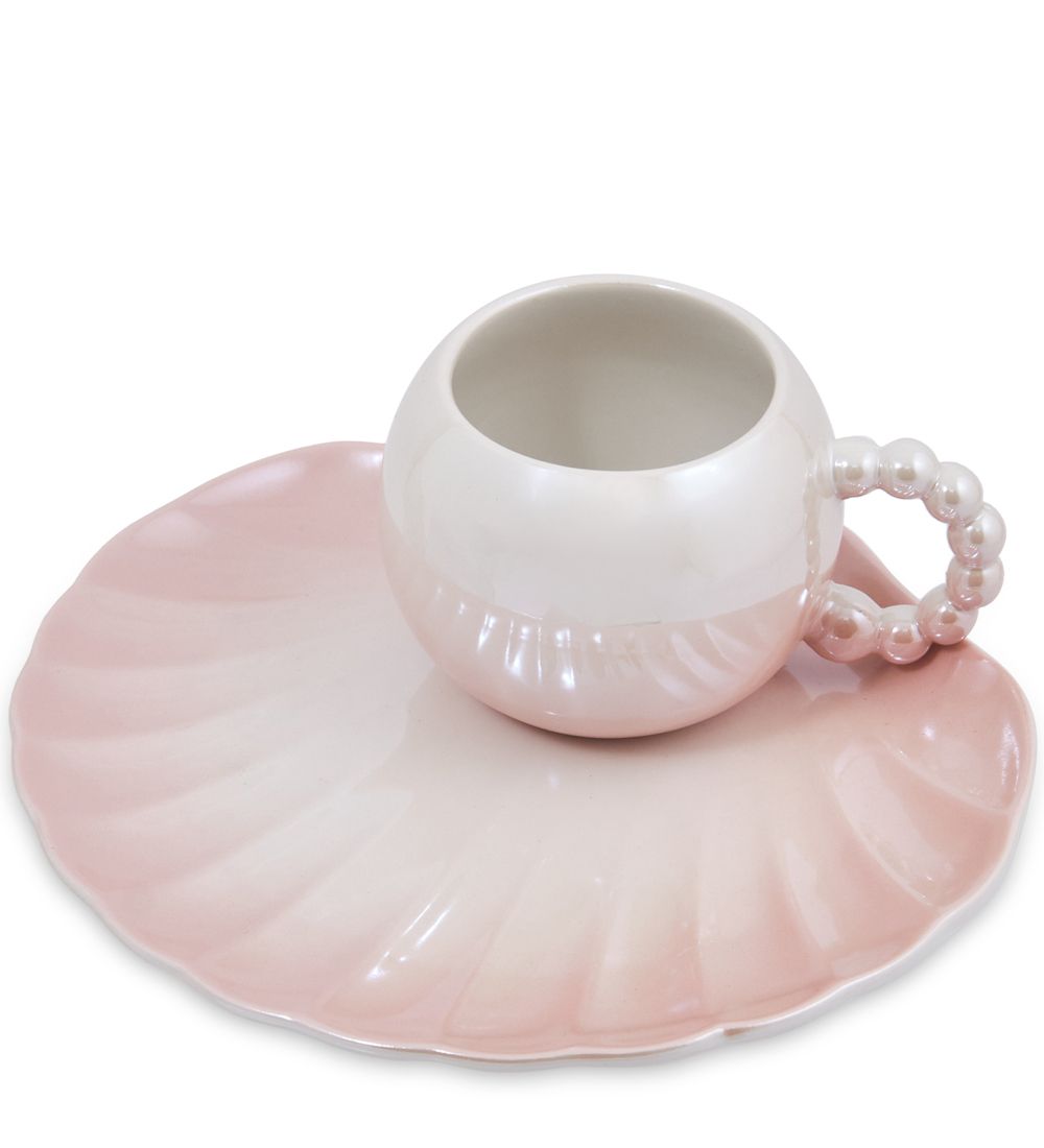 MUG-425/2 Чайная пара «Ракушка»