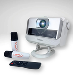 Проектор c караоке и 2 микрофонами Umiio Q6 Max, для домашнего кинотеатра, HDR, 1920 x 1080, Wi-Fi, Bluetooth