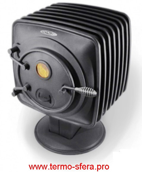 Дровяная отопительная печь ТМФ Фаренгейт Лайт 10