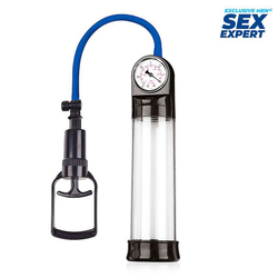 Помпа вакуумная с манометром l 200 мм d 60 мм арт. sem-55168