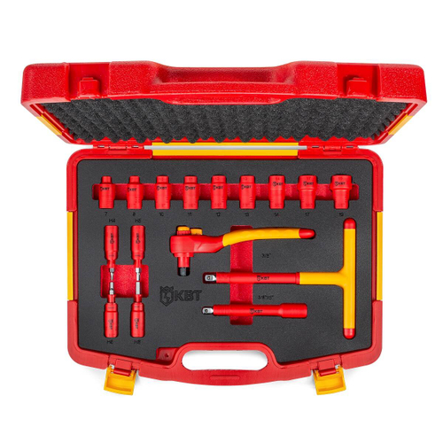 Набор диэлектрического инструмента 3/8" НИИ-16 серия ПРОФИ КВТ