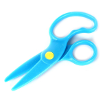 Ножницы детские, 13 см, пластиковые, 3 цвета микс, пакет