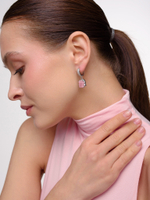 Серьги "Lollipops" Rose Silver