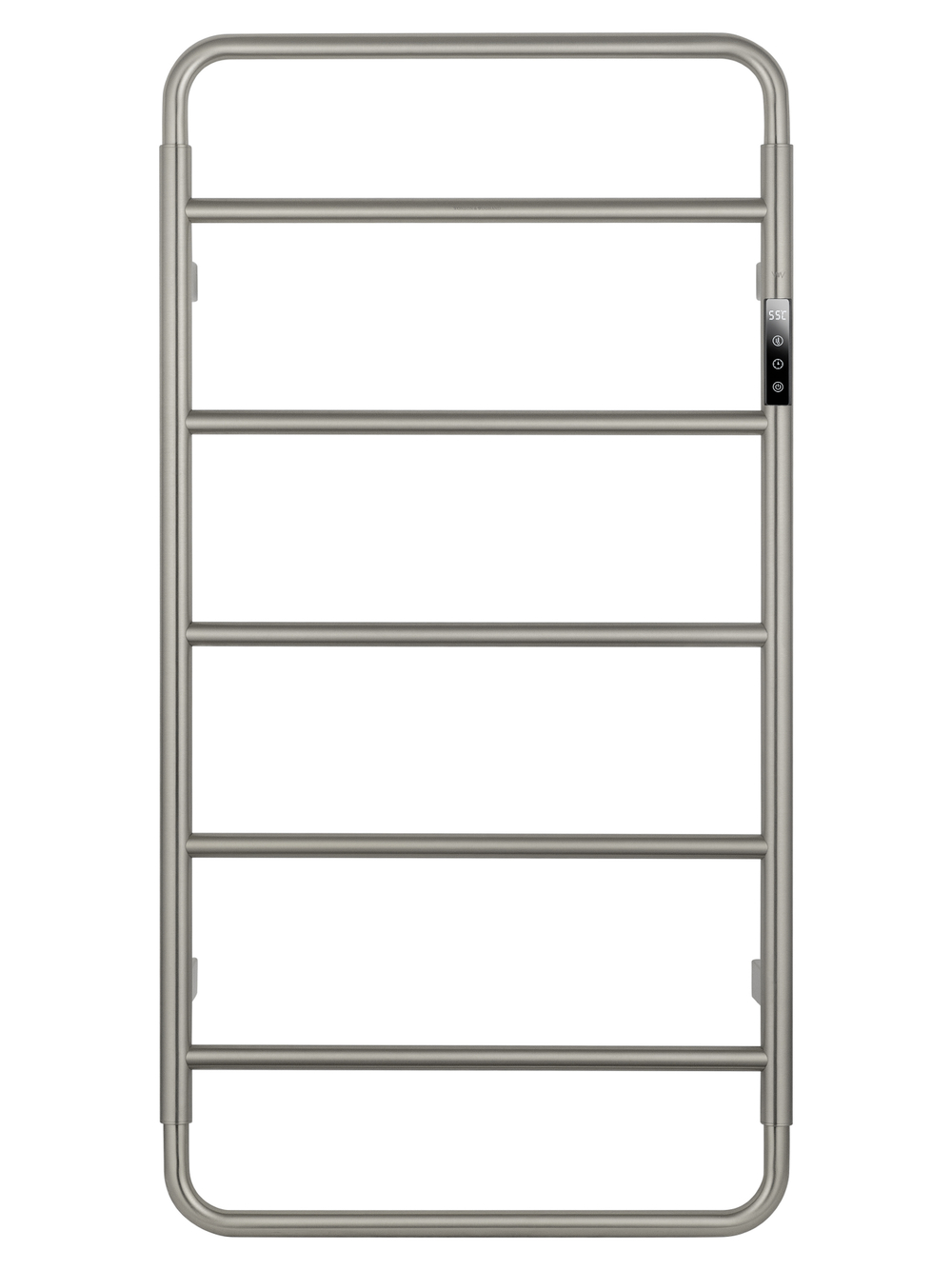 Полотенцесушитель электрический WONZON & WOGHAND WISMAR, Брашированный никель (WW-AL202-BR)